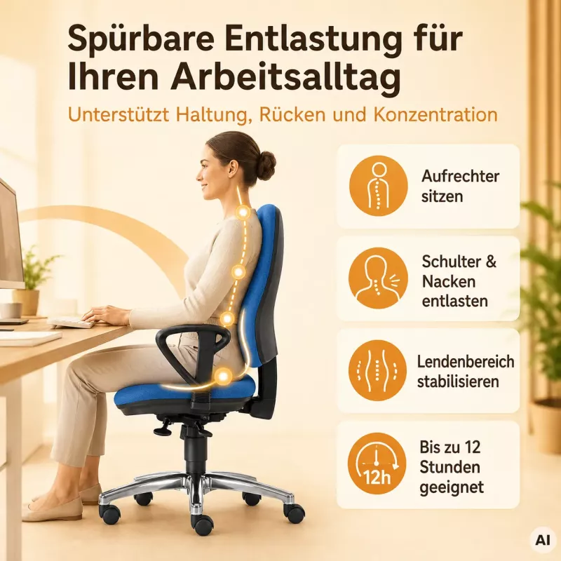 ULTRA - Bandscheiben-Drehstuhl