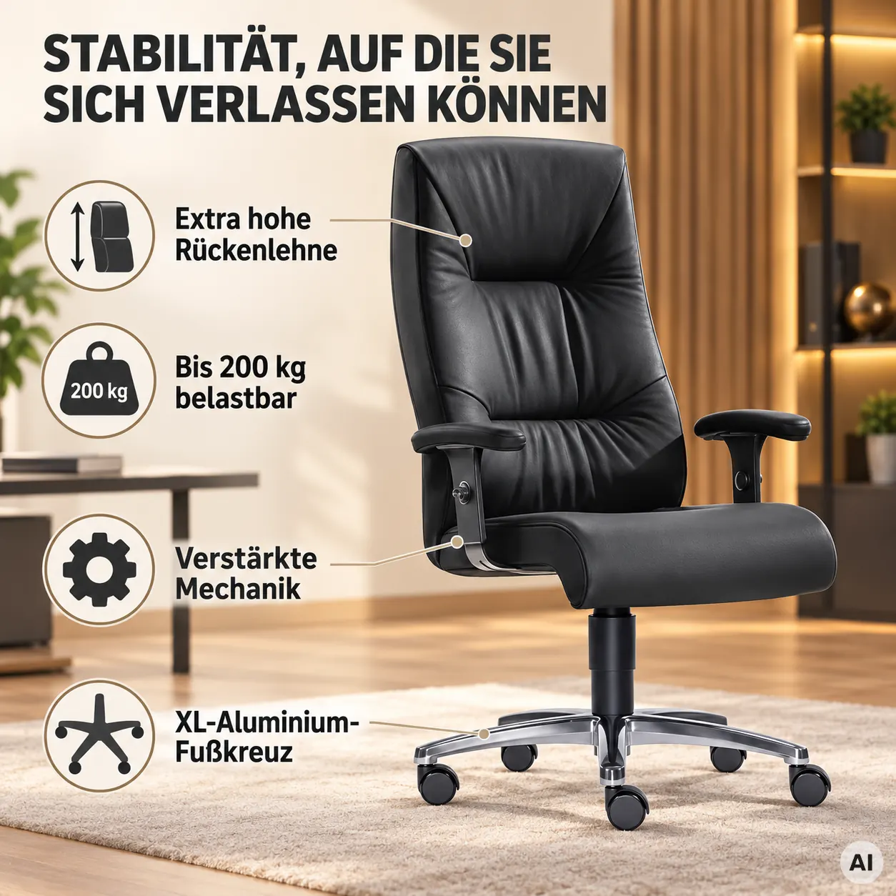 Hochlehner Turbo XXL - Luxus XXL-Sessel